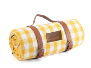 Manta Picnic Impermeable amarilla