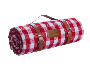 Manta Picnic Impermeable roja