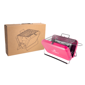Barbacoa Portátil Rosa - DISPONIBLE EN FEBRERO