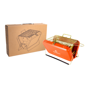 Barbacoa Portátil Naranja - DISPONIBLE EN FEBRERO